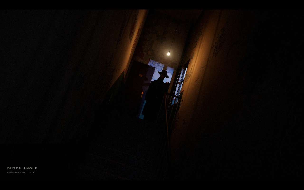 Claude Opus 5.5's output for Cine dutch angle