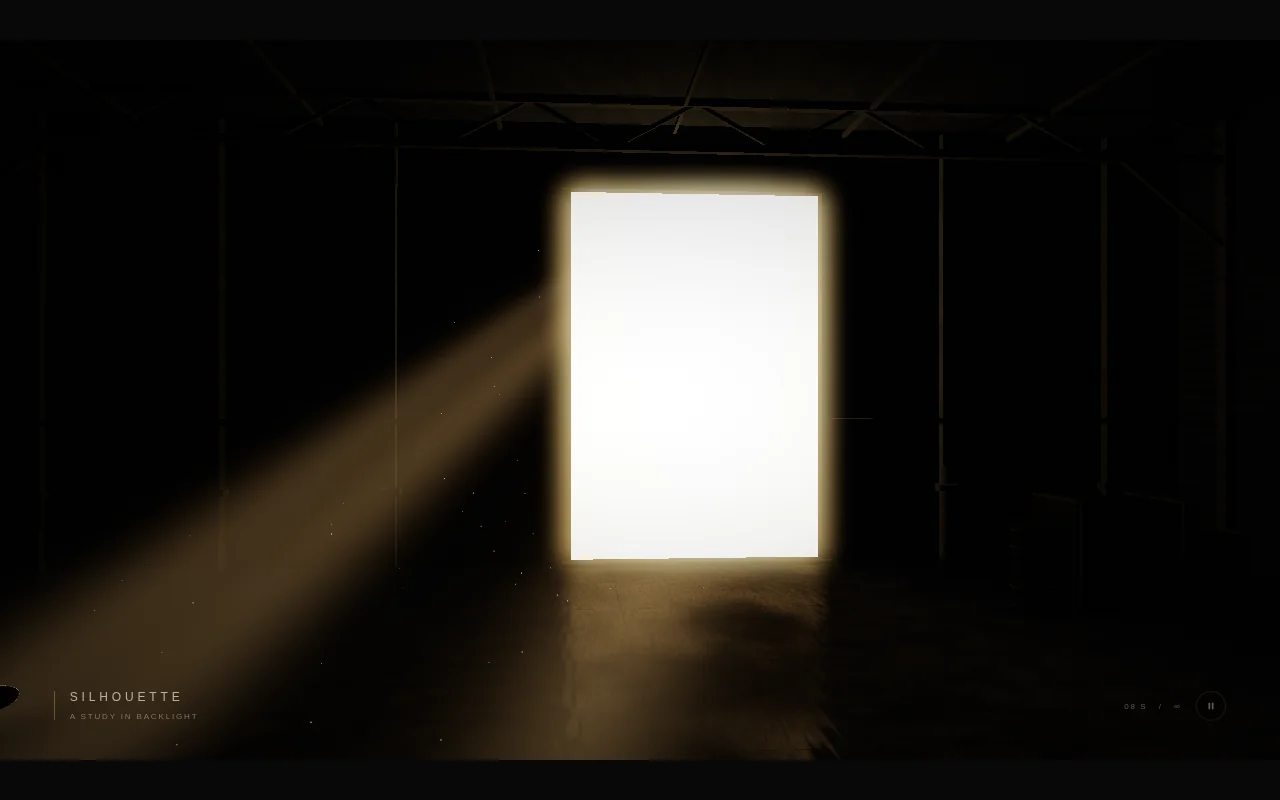 gpt-6.1-sol's output for Cine silhouette backlight