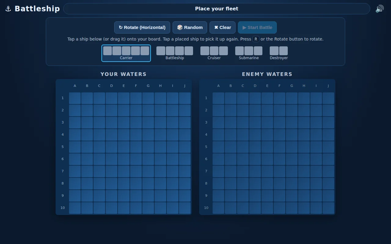 Claude Opus 5.5's output for Game battleship