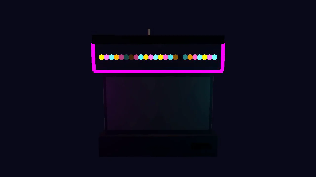 DeepSeek V4 Pro's output for Retro arcade claw machine with pastel plush prizes (Three.js)