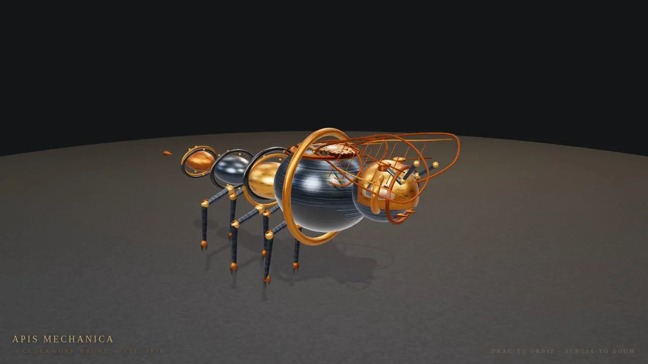minimax-m3's output for Mechanical bee