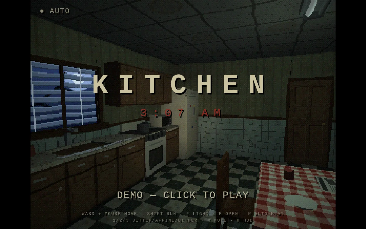 Claude Opus 5.5's output for Ps1 horror kitchen
