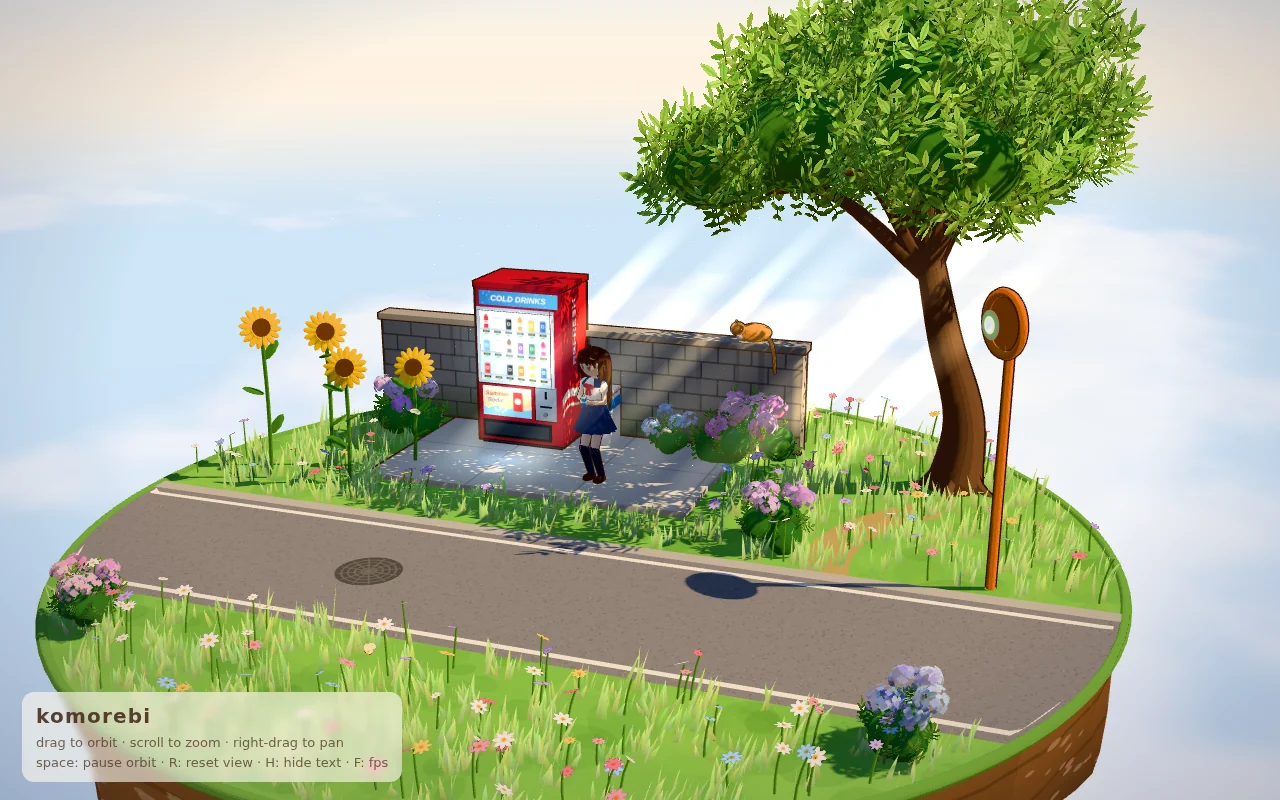 Claude Opus 5.5's output for Tiny anime world