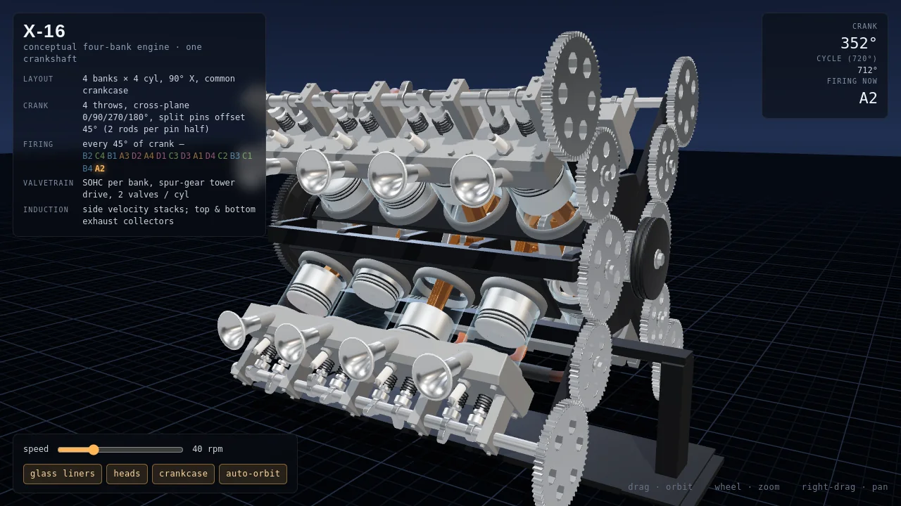 Claude Fable 5.1's output for X16 engine