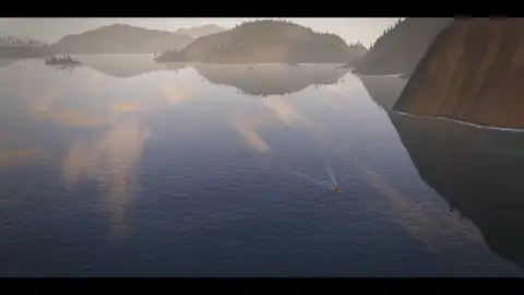Claude Opus 5.5, OpenCode: Fjord scene (Three.js)