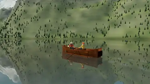 GPT-6 Astra, Codex CLI: Fjord scene (Three.js)