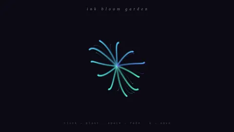 MiniMax M3, Raw API (one-shot): 001 Ink Bloom Garden