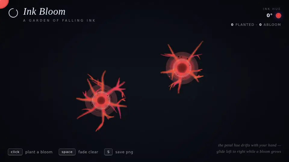 Qwen3.8 Max's output for 001 Ink Bloom Garden