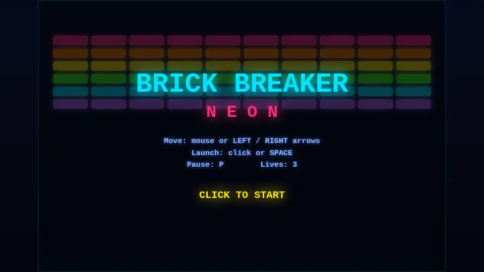 Kimi K3's output for 004 Brick Breaker Neon