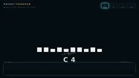 Qwen3.8 27B, Raw API (one-shot): 008 Pocket Theremin