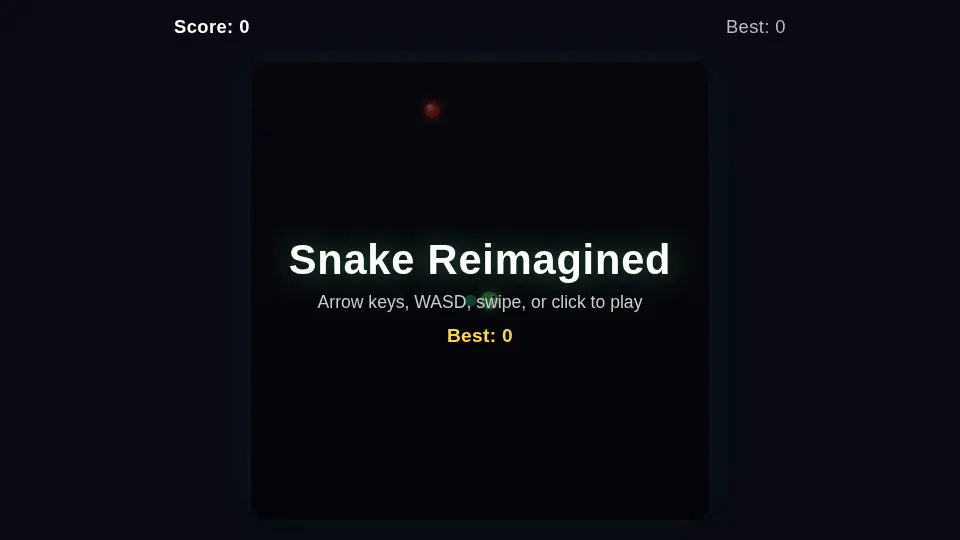 DeepSeek V4 Pro's output for 014 Snake Reimagined
