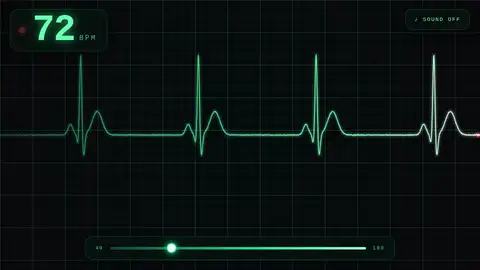 DeepSeek V4.1 Flash, Raw API (one-shot): 016 Heartbeat Line