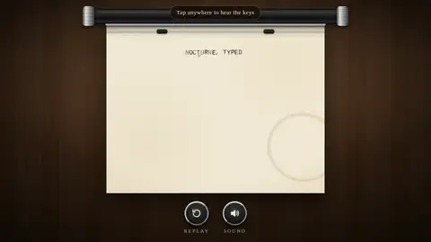 Claude Opus 5.5, Raw API (one-shot): 017 Typewriter Poem