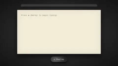 Claude Sonnet 5, Raw API (one-shot): 017 Typewriter Poem