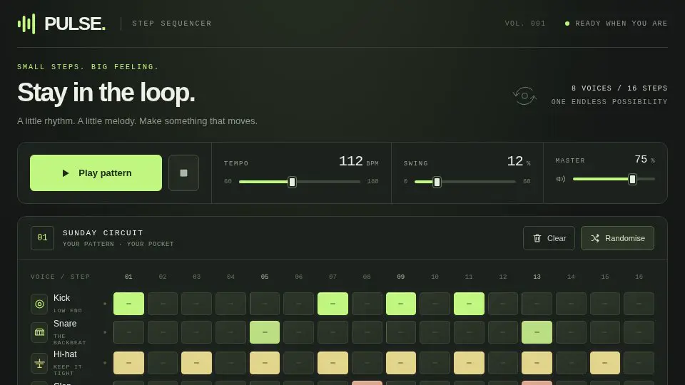 GPT-6 Astra's output for 018 Step Sequencer Grid