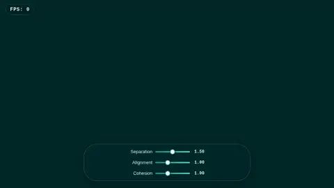 DeepSeek V4 Pro, Raw API (one-shot): 019 Boids Lagoon