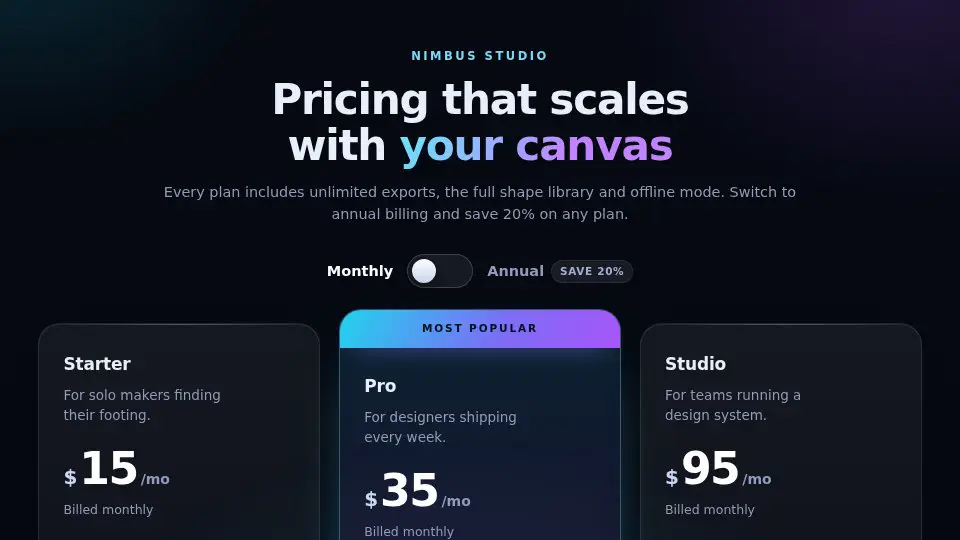 DeepSeek V4.1 Flash's output for 020 Pricing Table Trio