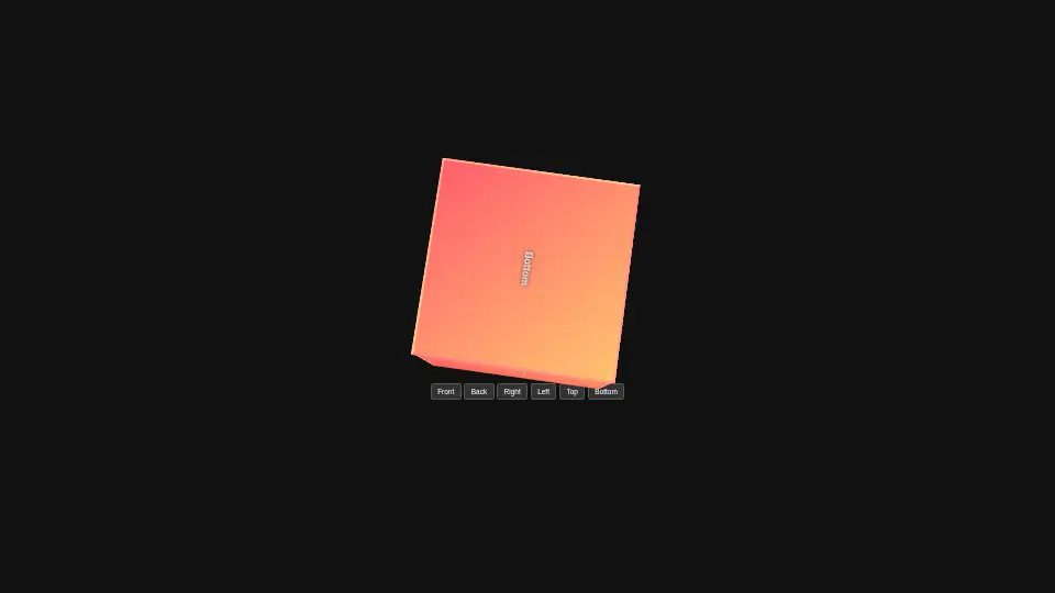 gpt-oss-120b's output for 021 Rotating CSS Cube