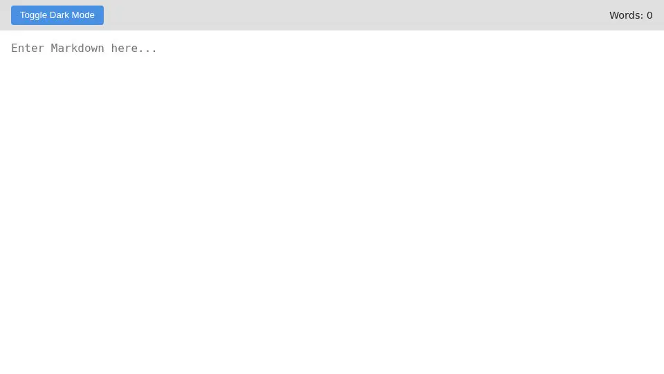 gpt-oss-120b's output for 040 Markdown Notepad