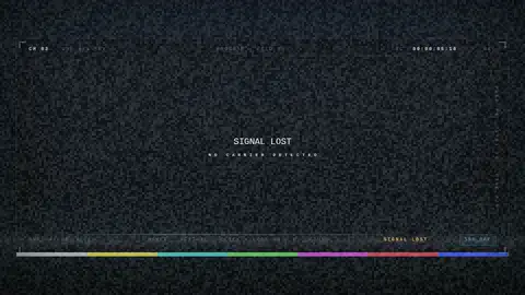 Qwen3.8 27B, Raw API (one-shot): 067 Glitch Title Card