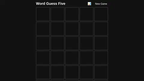 gpt-oss-120b, Raw API (one-shot): 074 Word Guess Five