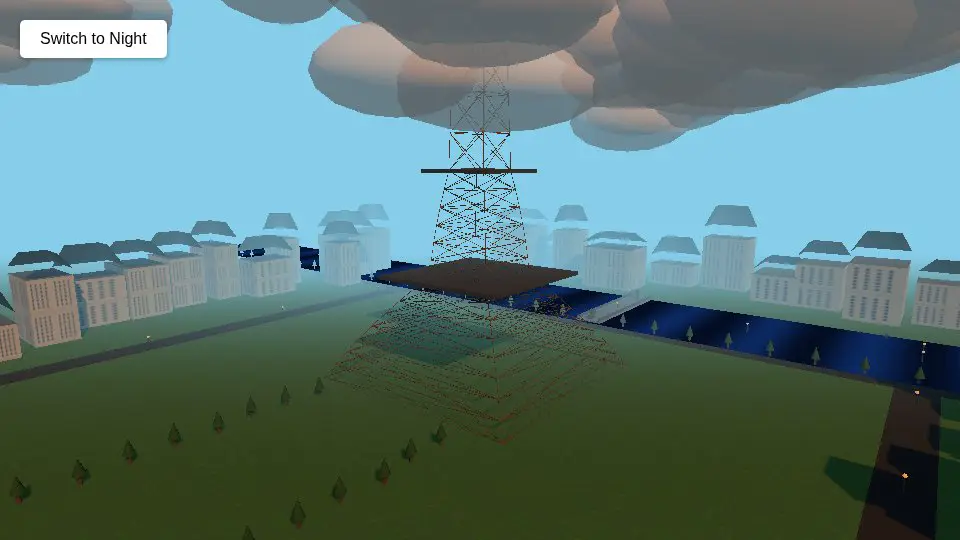 DeepSeek V4 Pro's output for Paris Tower