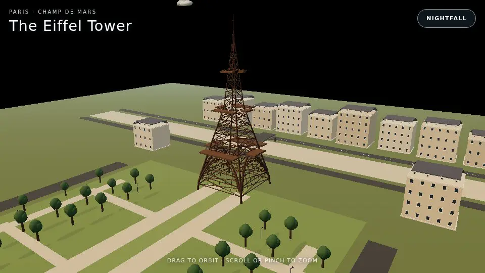 GPT-6 Luna's output for Paris Tower