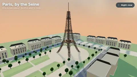 GPT-6 Sol, Raw API (one-shot): Paris Tower