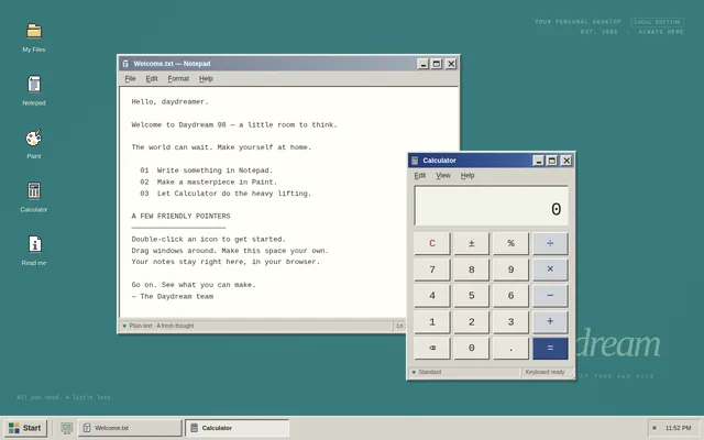 GPT-6 Astra, OpenCode: Retro desktop