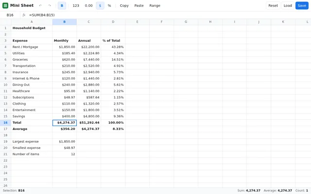 Claude Sonnet 5.5, Claude Code: Spreadsheet
