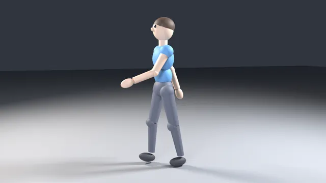 DeepSeek V4.1 Flash: blender_humanoid_walk_cycle