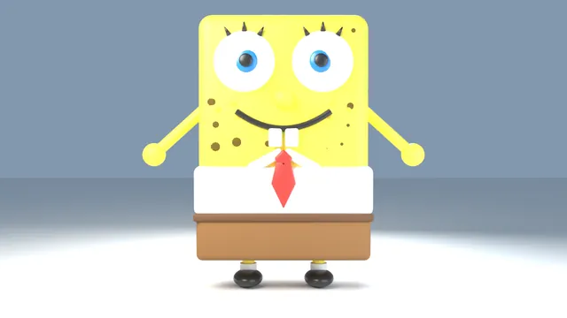 Blender spongebob