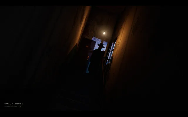 Claude Opus 5.5, Claude Code: Cine dutch angle