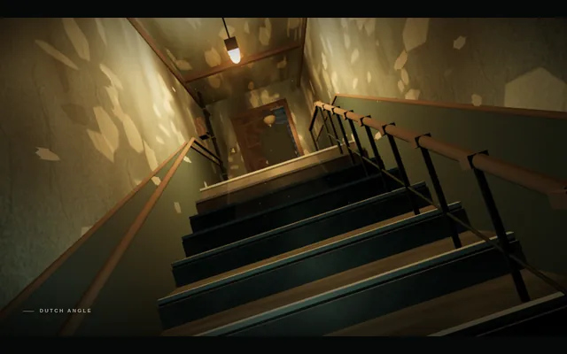 Cine dutch angle