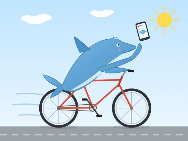 Kimi K3, OpenCode: Dolphin vlog bicycle