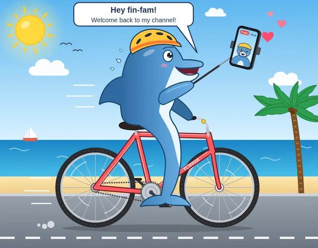 Claude Opus 5.5, Pi: Dolphin vlog bicycle