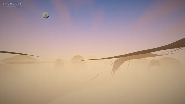 Claude Sonnet 5.5, OpenCode: Fjord scene (Three.js)
