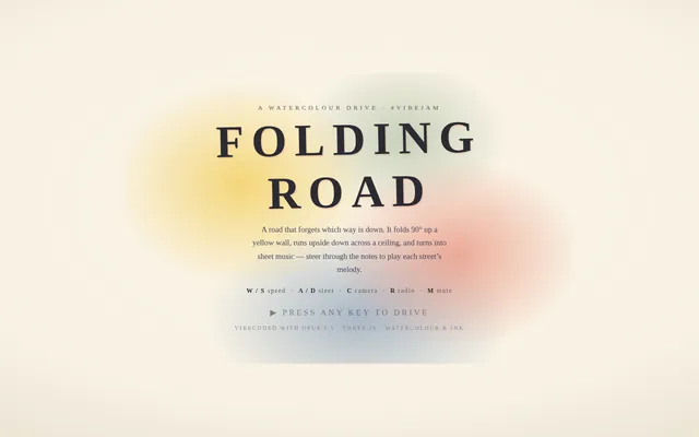 DeepSeek V4.1 Flash, OpenCode: Folding road