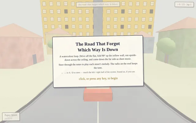 Folding road threejs