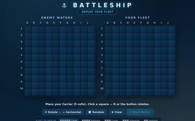 Game battleship