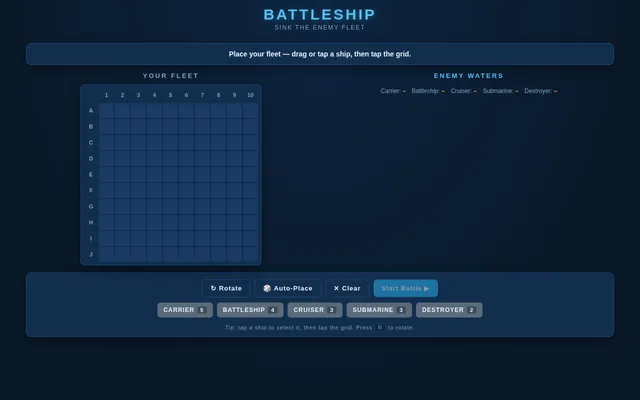 Game battleship