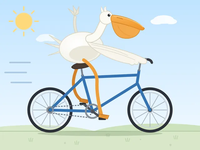 GLM-5.3, Claude Code: Pelican riding a bicycle (control)