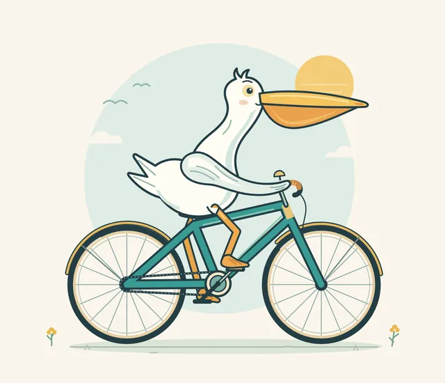 GPT-6 Astra, Codex CLI: Pelican riding a bicycle (control)