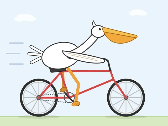 GLM-5.3, OpenCode: Pelican riding a bicycle (control)