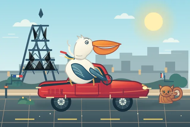 Space Bunny Alpha, OpenCode: Pelican car france