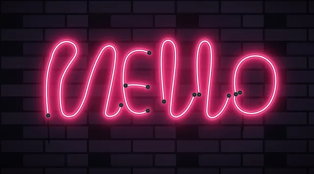 LongCat 2.5 Preview, OpenCode: Hello neon sign (agent version)