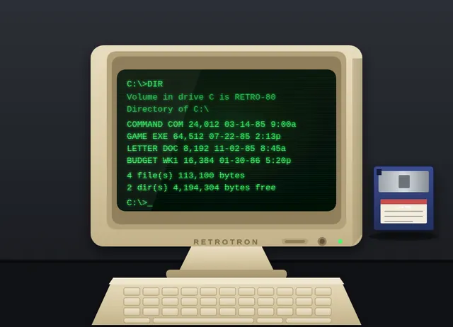 LongCat 2.5 Preview, OpenCode: Retro crt computer (agent version)