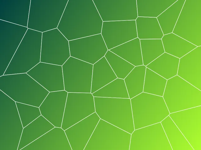 LongCat 2.5 Preview, OpenCode: Voronoi cells (agent version)