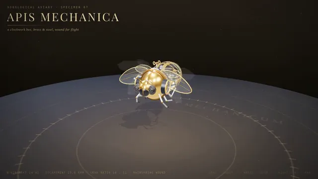 qwen3p8-max, Raw API (one-shot): Mechanical bee