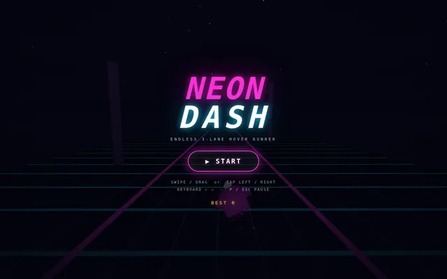Threejs mobile touch arcade game